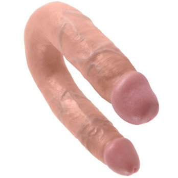 King Cock U-Shaped Medium Double Trouble Flesh