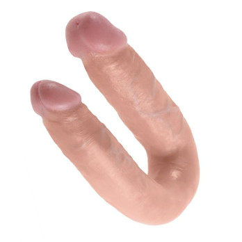 King Cock U-Shaped Medium Double Trouble Flesh