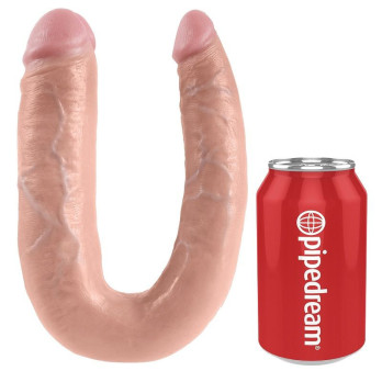 King Cock U-Shaped Large Double Trouble Flesh