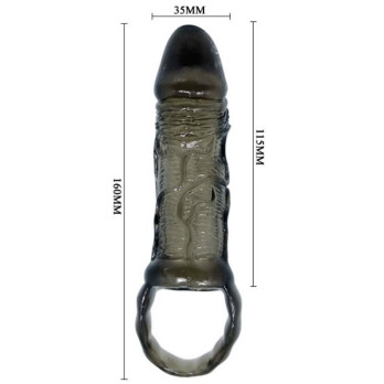 Men Extension Cover Penis And Strap 11.5 Cm