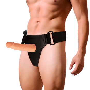 Harness Attraction™ - Willian Hollow Rnes With Vibrator 17 X 4.5Cm