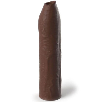 Pipedreams Extension Sleeve Uncut 17,78 Cm Brown