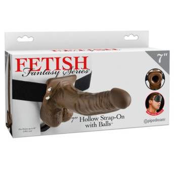 Fetish Fantasy Series 7 Hollow Strap-On With Balls