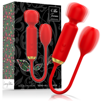 Mia™ - Toscana Double Pleasure Wand + Vibrating Egg