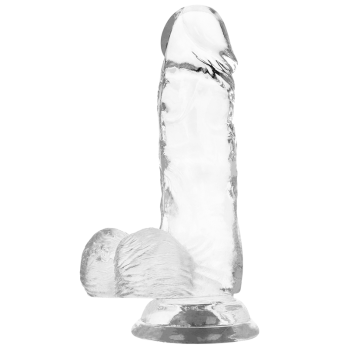 Xray Harness + Clear Cock With Balls 15.5Cm X 3.5Cm