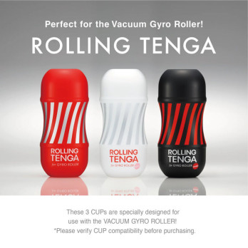 Tenga Vacuum Gyro Roller Suction  Rotation