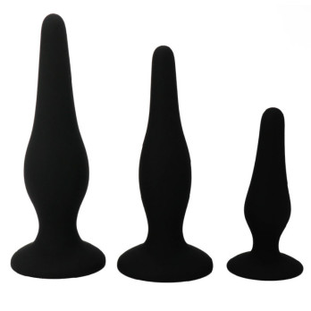 Pretty Bottom - Begginer'S Anal Kit Silicone Plugs