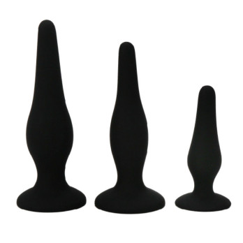 Pretty Bottom - Begginer'S Anal Kit Silicone Plugs