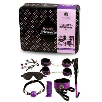 Secretplay Bdsm Set 8Pcs Purble /Black.