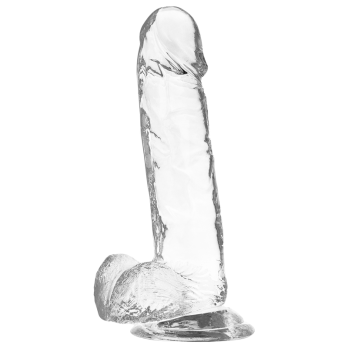 Xray Harness + Clear Cock With Balls 20Cm X 4.5Cm