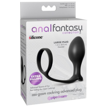 Anal Fantasy Collection Ass-Gasm Cockring Advanced Plug