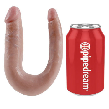 King Cock U-Shaped Small Double Trouble Flesh