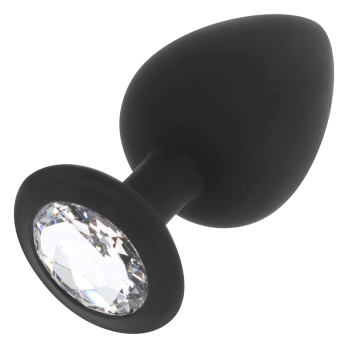 Ohmama Silicone Butt Plug Diamond Size L - 9 Cm