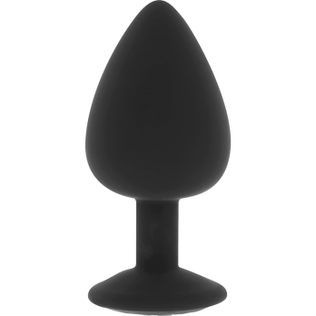 Ohmama Silicone Butt Plug Diamond Size L - 9 Cm