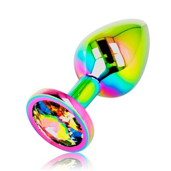 Ohmama Anal Plug Iridescent Circle - Small