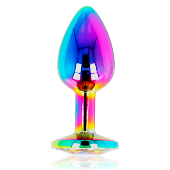 Ohmama Anal Plug Iridescent Circle - Small