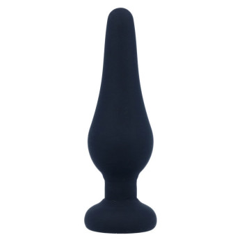 Intense Anal Plug Pipo S Silicone Black 9.8 Cm