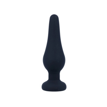 Intense Anal Plug Pipo S Silicone Black 9.8 Cm