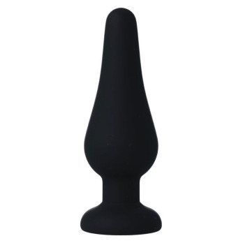 Intense Anal Plug Pipo M Silicone Black 11 Cm