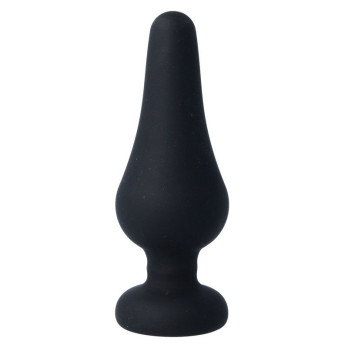 Intense Anal Plug Pipo L Silicone Black 13 Cm