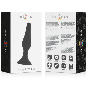 Intense Anal Level 3 12.5Cm Black