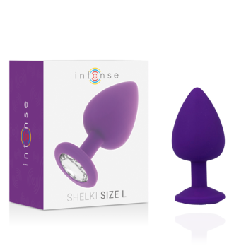 Intense Shelki L Plug Anal Purple