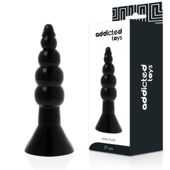 Addicted Toys - Anal Plug 17Cm Black