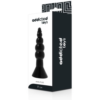 Addicted Toys - Anal Plug 17Cm Black