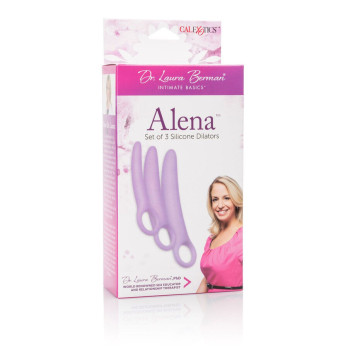 Dr Laura Berman Alena Set Of 3 Silicone Dilators