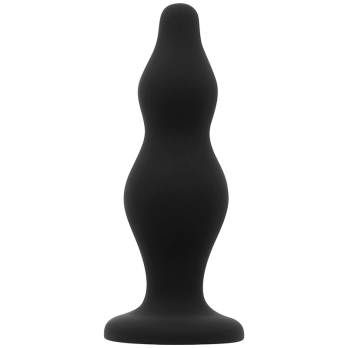 Ohmama Leveled Silicone Butt Plug 12 Cm