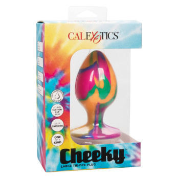 Calex Cheeky Large Tie-Dye Plug Anal