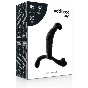 Addicted Toys - Prostate Anal Pleasure Black