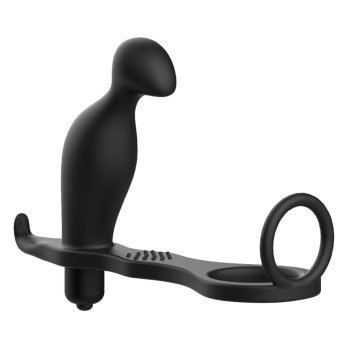 Addicted Toys Anal Plug With Black Silicone Ring 12 Cm