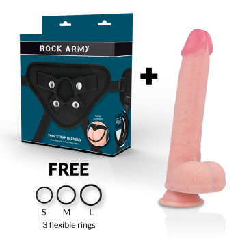 Rockarmy™ - Arn S + Liquid Silicone Dildo Premium Kingcobra 24Cm