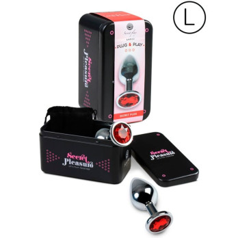 Secretplay Anal Plug Size L - Red