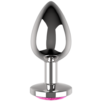 Coquette Chic Desire™ -  Anal Plug Metal Pink  Color Size L 4 X 9Cm