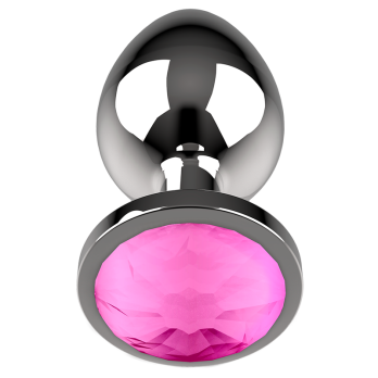 Coquette Chic Desire™ -  Anal Plug Metal Pink  Color Size L 4 X 9Cm