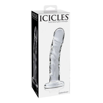 Icicles Number 62 Hand Blown Glass Massager