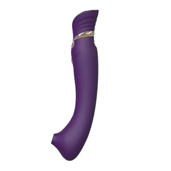 Zalo - Queen Set Pulse Wave Clit Stim Purple