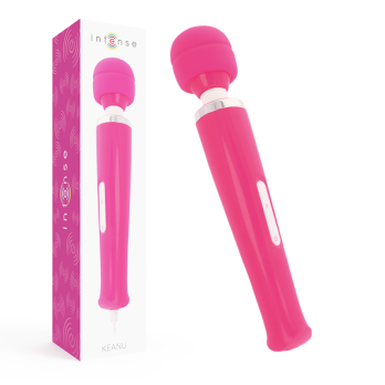 Intense Keanu Vibrating Power Wand Pink