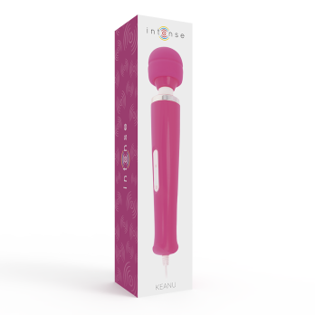 Intense Keanu Vibrating Power Wand Pink