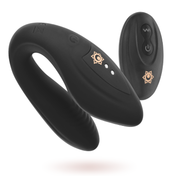 Rithual™ - Kama Remote Couples Massager Black