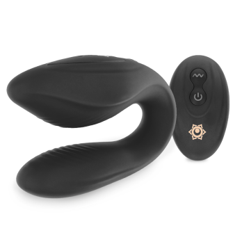 Rithual™ - Kama Remote Couples Massager Black