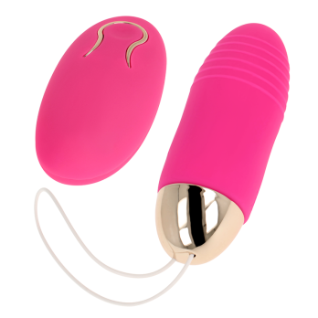 Ohmama Remote Control Vibrating Egg 10 Speeds - Pink