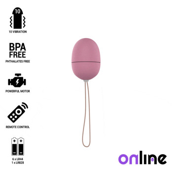 OnlineTrade- Remote Control Vibrating Egg S Pink