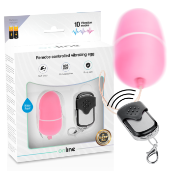 OnlineTrade- Remote Control Vibrating Egg M Pink