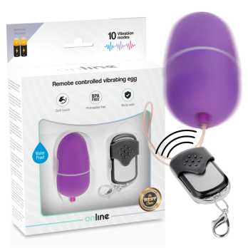 OnlineTrade- Remote Control Vibrating Egg M Lilac