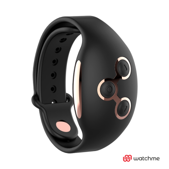 Watchme™ - Wireless Technology Watch Jet Black And Copper