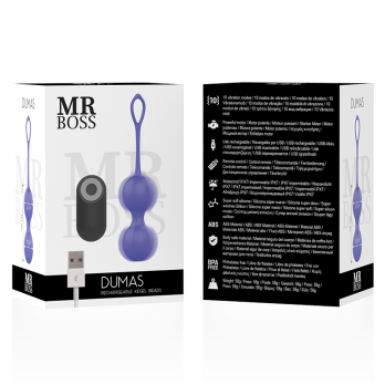 Mr Boss™- Dumas Vibrating Kegel Beads Remote Control