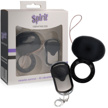 Spirit™ - Vibrating Remote Control Cock Ring Black